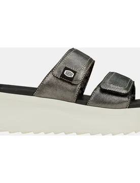 Sandalias de plataforma de mujer con doble tira - HeyDude - FashionsVida