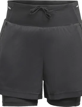 Short léger séchage rapide - Xploric 2In1 Short W Black - Taille M - Noir - Adidas - FashionsVida