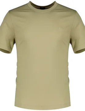 T-shirt à Manches Courtes Thompson 10281524 Dark Beige XS - BOSS - FashionsVida