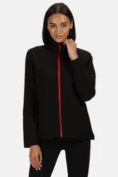 Women's Ablaze Printable Softshell Jacket in Black Size: 10 - Black - Size: 10