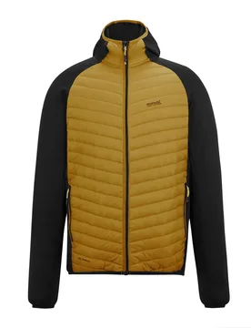 Mens Andreson Hybrid Jacket (Wood Brown/black) - Yellow/black - Size Medium - Regatta - FashionsVida