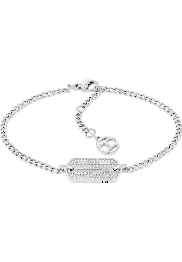 Womens 2780863 Ladies Bracelet - Silver - One Size - Tommy hilfiger - FashionsVida