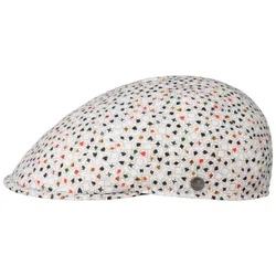 Cards Flat Cap by - white - Size: S (54-55 cm)