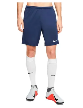 Short Dri Fit Park 3 Knit Midnight Navy / White L - Nike - FashionsVida