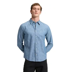 Camicia A Maniche Lunghe 11238655 Regular Fit Mid Chambray XL