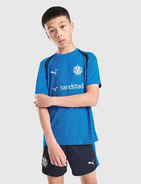 Olympique Marseille Trainingstrikot Kinder, Blau - unisex - Size: 11-12Y - Puma - FashionsVida