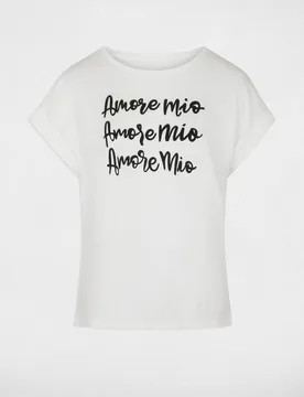 Camiseta de mujer cuello redondo - Morgan - FashionsVida