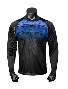T-shirt à Manches Longues Phenomenon Black / Blue XL - HO SOCCER - FashionsVida