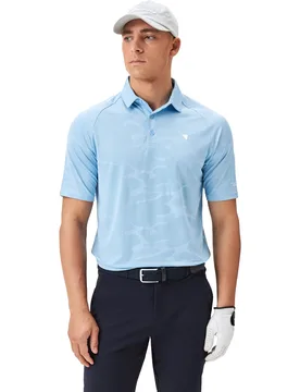 Macade Polo Nolan Camo, hellblau s - Macade - FashionsVida