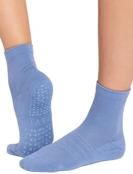 Chaussettes Aria Tec Pilates Grip Soft Blue EU 33-35 1/2 - TAVI - FashionsVida