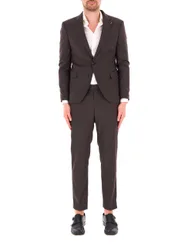 Completo monopetto MARRONE 56