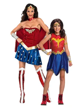 Wonder Woman Paarkostüm Erwachsene und Kind - female - BCI - FashionsVida