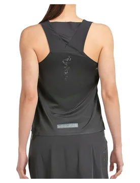 Lleva Tf Cj Sleeveless T-shirt Black L - Bullpadel - FashionsVida