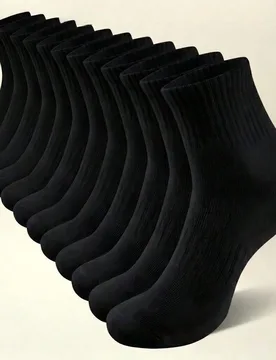 Pares de calcetines de verano para parejas, finos, de media pantorrilla, transpirables, calcetines deportivos 40-43 - Shein - FashionsVida
