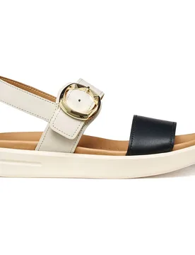 Sandales Xand 2s Light Sand / Black EU 40 - Geox - FashionsVida