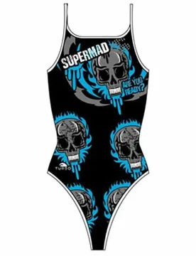 Maillot De Bain à Fines Bretelles Supermad - TURBO - FashionsVida