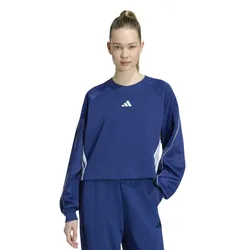 Felpa Stadium 3 Stripes Crewneck Dark Blue XS