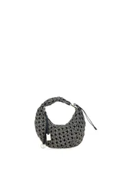 BORBONESE Borsa intrecciata NERO U