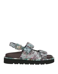 Sandalias Mujer Azul turquesa 36 Mujer