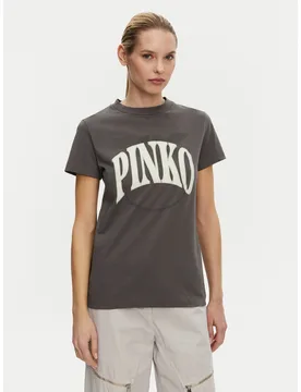 T-Shirt 101752 A2CT I63 Grau Regular Fit M female - PINKO - FashionsVida