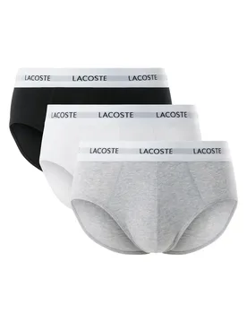 Slip 8h5702-00 3 Unità Multicolor NUA XL - Lacoste - FashionsVida