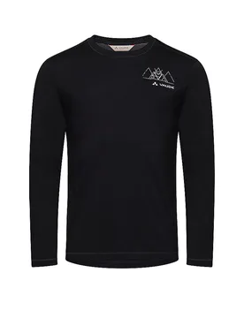 T-shirt fonctionnel Monviso II Wool Mix noir M - VAUDE - FashionsVida