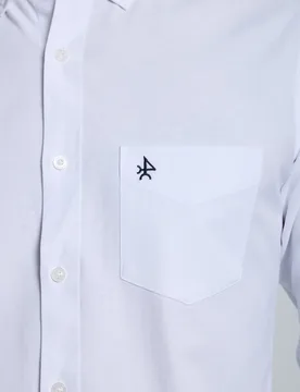 Camisa oxford de hombre corte classic lisa - Valecuatro - FashionsVida