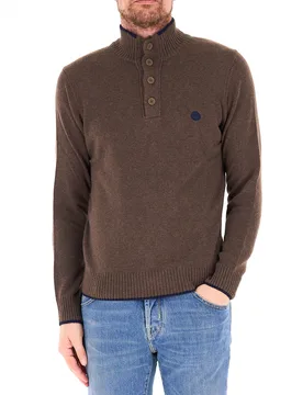 Maglione misto lana MARRONE M - North Sails - FashionsVida
