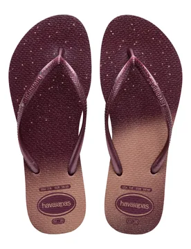 Ciabatte Infradito Purple In Gomma Slim Gloss Fc 41/42 - Havaianas - FashionsVida