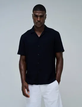 Camisa de hombre de manga corta - Salsa Jeans - FashionsVida