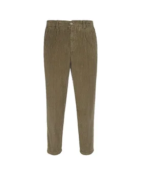 Pantalón de pana PORTOFINO oliva 54 - Briglia - FashionsVida
