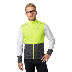 Maglia A Maniche Lunghe Adv Bike Hydro Lumen Flumino / Ash White