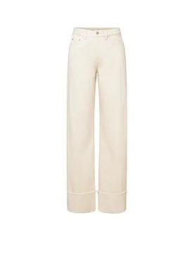 Jeans Wide Leg MEDLEY_2 crema 27/L32 - Drykorn - FashionsVida