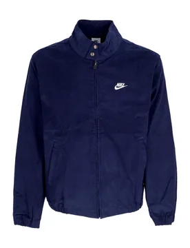 Giubbotto Uomo Club Harrington Corduroy Jacket Midnight Navy/white - Nike - FashionsVida
