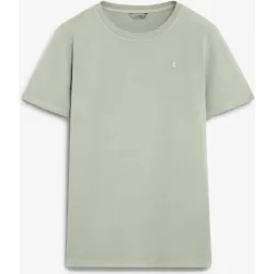 Camiseta de hombre de manga corta lisa