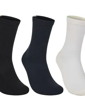 Bp-265 Crew Socks 3 Pairs UK 8-9.5 - Bullpadel - FashionsVida