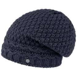 Pinea Knit Hat with Lining by - blue - Female - Size: One Size