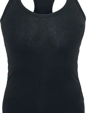 Top - Ladies Jersey Tanktop - XS bis XL - für Damen - Größe S - schwarz - Frauen - female - Urban classics - FashionsVida