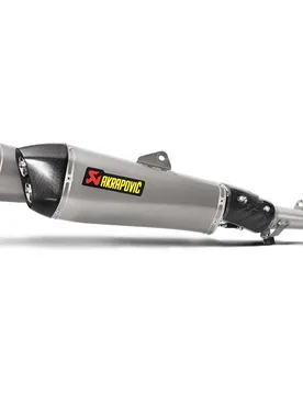 Terminali Akrapovic Slip One S-K14SO6-HZAAT Omologati Titani taglia un - Akrapovič - FashionsVida