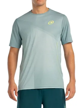 Lagar Short Sleeve T-shirt Teal Green S - Bullpadel - FashionsVida