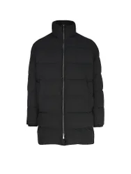 Abrigo de plumas negro 50