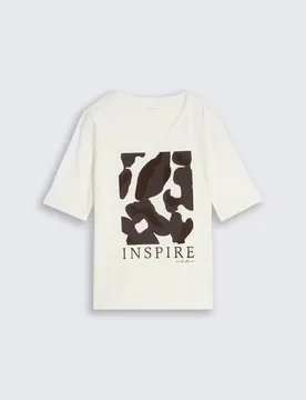 T-shirt feminine basic with pr female - XXL - FashionsVida