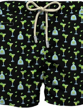 Pantaloncini e calzoncini uomo - lighting micro fantasy lime margarita 00 - n.d - MC2 SAINT BARTH - FashionsVida