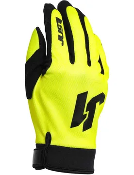 Guanti Moto Cross Enduro MTB J-FLEX Giallo Fluo taglia M - JUST1 - FashionsVida