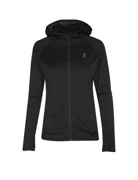 Chaqueta de running Climate Hoodie para mujer negro L - On - FashionsVida
