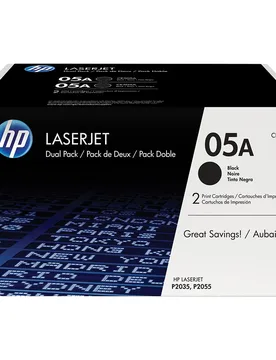 Ink Toner 05a 2 Unités Black One Size unisex - HP - FashionsVida
