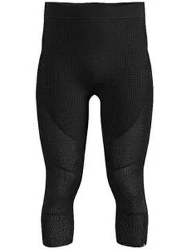 Pantaloni Intimi Uomo Merino 3/4 nero M - Odlo - FashionsVida