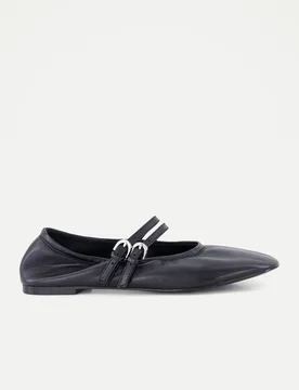 Zapato plano de mujer mercedita suave doble tira - Tintoretto - FashionsVida
