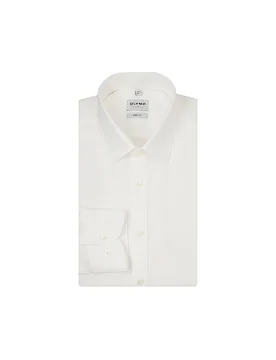 Chemise Body Fit Manches Extra Longues beige 40 - Olymp Level Five - FashionsVida