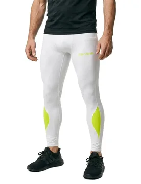 Pantaloni Running White / Fluor Yellow 3XL - Givova - FashionsVida